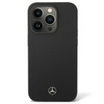 Mercedes MEHCP14XSILBK iPhone 14 Pro Max 6.7" Black Hardcase Silicone Line - imagine 2