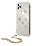 Guess GUHCN65KSPEGO iPhone 11 Pro Max 6,5" gold hardcase Peony Chain Collection - imagine 2