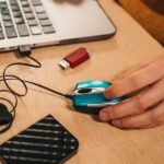 Verbatim Go Mini Optical Mouse USB-A 1000 dpi blue 49022 - imagine 3