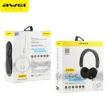 AWEI A800BL Bluetooth on-ear headphones black - imagine 8