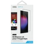 UNIQ Optix Vivid S24 S921 clear tempered glass with applicator - imagine 2