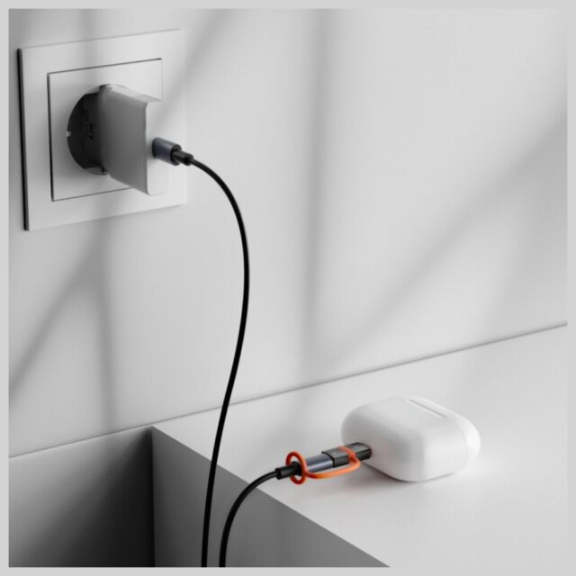 Adapter 4smarts USB-C to Lightning PD 27W gray 2pcs - imagine 6