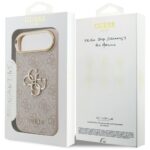 Case Guess 4G Big 4G Classic Logo for iPhone Air pink gold - imagine 8
