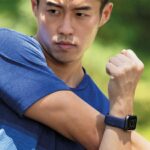 UNIQ Aspen Strap Apple Watch 40/38/41 mm Series 1/2/3/4/5/6/7/8/SE/SE2/SE3 Braided oxford blue - imagine 7