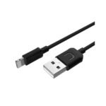 USAMS U-Turn Lightning Cable 1m black 2A IPUSBXD01 (US-SJ097) - imagine 3