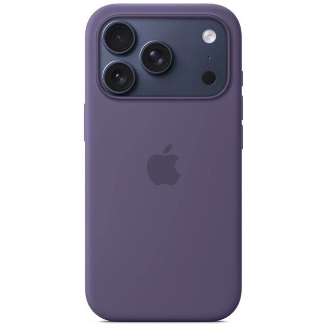 Case Apple Silicone Case MagSafe for iPhone 17 Pro purple - imagine 3