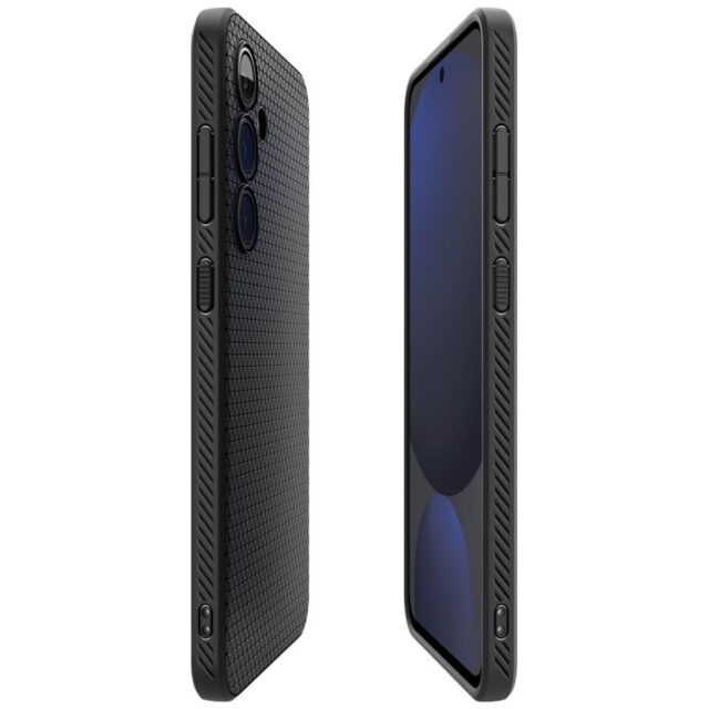 Spigen Liquid Air Sam S24 FE S721 matte black ACS08618 - imagine 5