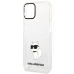 Karl Lagerfeld KLHCP12MHNCHTCT iPhone 12/12 Pro 6,1" transparent hardcase Ikonik Choupette - imagine 6