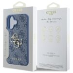 Guess GUHCP16S4GMGBL iPhone 16 6.1" blue hardcase 4G Big Logo - imagine 8