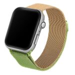 Beline pasek Apple Watch Steel38/40/41mm zielono-złoty green/gold