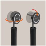 Selfie Stick Araree Magfie Pod Lite Tripod MagSafe black - imagine 3