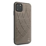Mercedes MEHCN65DIQBR iPhone 11 Pro Max brown hardcase Bow Line - imagine 5