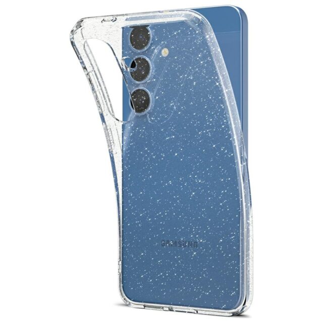 Spigen Liquid Crystal Glitter Case for Samsung Galaxy S25 Clear - imagine 7