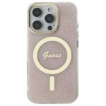 Guess GUHMP16LH4STP iPhone 16 Pro 6.3" pink hardcase IML 4G MagSafe - imagine 3