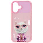 Case Nimmy Cool&Cute 2.0 Cat for iPhone   17 pink