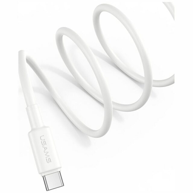 USAMS U90 cable 3A USB-A to USB-C white - imagine 3