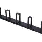 Extralink | Cable organizer | 1U, black