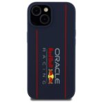 Red Bull RBHMP15S24SIOLRV iPhone 15 6.1" hardcase navy Silicone Vertical Logo MagSafe - imagine 3