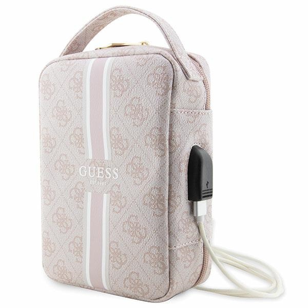 cps-5cfe0e0c18dedd32bcb99a837e89ac5c-2025-12-06-16-18-47 Guess Bag GUHBP4RPSP Organizer pink 4G Printed Stripes - imagine 1