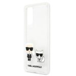 Karl Lagerfeld KLHCA53CKTR A53 5G A536 hardcase Transparent Karl & Choupette - imagine 6