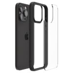 Spigen Ultra Hybrid iPhone 15 Pro 6.1" matte black ACS06713 - imagine 8