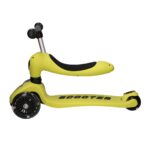 Extralink Kids Scooter Boss Ride Yellow - Children's Balance Bike - imagine 2