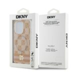 DKNY DKHMP13XHCPTSP iPhone 13 Pro Max 6.7 inch pink hardcase IML Checkered Mono Pattern & Printed St - imagine 8