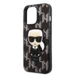 Karl Lagerfeld KLHCP13LPMNIKBK iPhone 13 Pro / 13 6,1" hardcase black Monogram Ikonik Patch - imagine 6