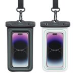 USAMS Waterproof Case 6.7" IP68white FSD1302 (US-YD013) - imagine 2