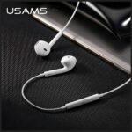 USAMS Stereo Headphones EP-24 Lightning iPhone 7/8/X/XS/XS Max/XR white HSEP2401 - imagine 4