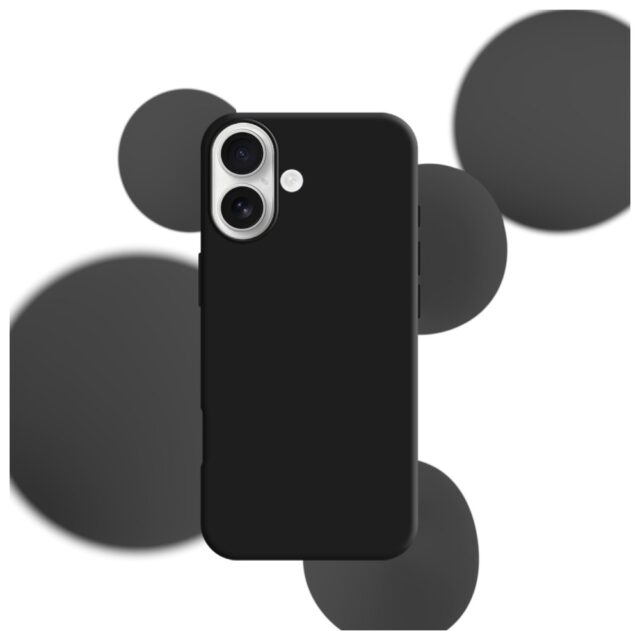 Case 3MK Silicone Case for Apple iPhone 17 black - imagine 2