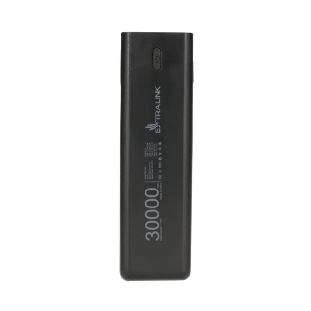 Extralink EPB-093 30000mAh Black | Powerbank | Solar Power bank, USB-C - imagine 6