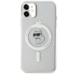 Karl Lagerfeld KLHMN61HFCCNOT iPhone 11/ Xr transparent hardcase IML Choupette MagSafe - imagine 3