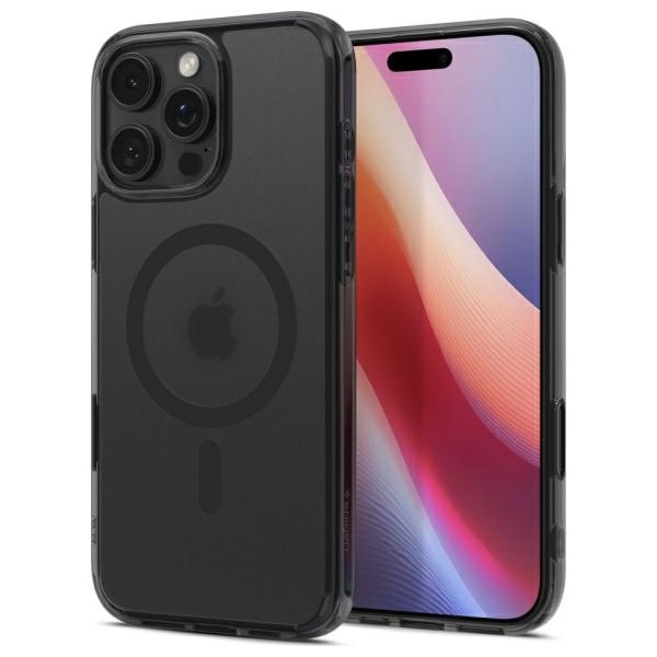 cps-5d470929ca1d0b146f8e964c19e925aa-2025-12-07-03-47-05 Spigen Ultra Hybrid "T" MAG iPhone 16 Pro Max 6.9" MagSafe frost black ACS08507 - imagine 1