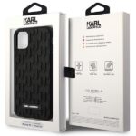 Karl Lagerfeld KLHCN61RUPKLPK iPhone 11/ Xr 6.1" hardcase black 3D Monogram - imagine 8