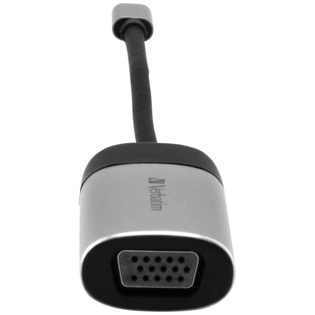 Verbatim Adapter USB-C - VGAaluminum 49145 - imagine 2