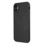 AMG AMHCN61DOLBK iPhone 11 6,1" black hardcase Leather Hot Stamped - imagine 2