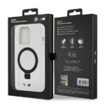 Case BMW BMHMP15LURST iPhone 15 Pro 6.1" clear hardcase Ring Stand M Collection MagSafe - imagine 8