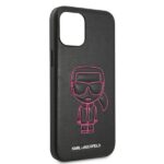 Karl Lagerfeld KLHCP12LPCUIKPI iPhone 12 Pro Max 6,7" pink hardcase Karl Ikonik Outline - imagine 7