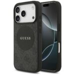 Case Guess 4G Circle Classic Logo MagSafe for iPhone 17 Pro black
