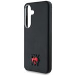 Case DKNY Leather Heart of NY for Samsung Galaxy S25 black - imagine 6