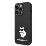 Karl Lagerfeld KLHCP14XSNCHBCK iPhone 14 Pro Max 6,7" hardcase black Silicone Choupette - imagine 2