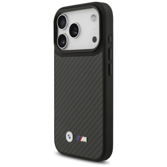 BMW M Kevlar Matt MagSafe Case for iPhone 17 Pro Black - imagine 2