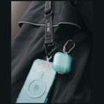 Case Skinarma Mecha CE for AirPods 4 turquoise - imagine 5