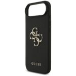 Guess Grained Big 4G & Classic Logo case for iPhone Air black - imagine 6