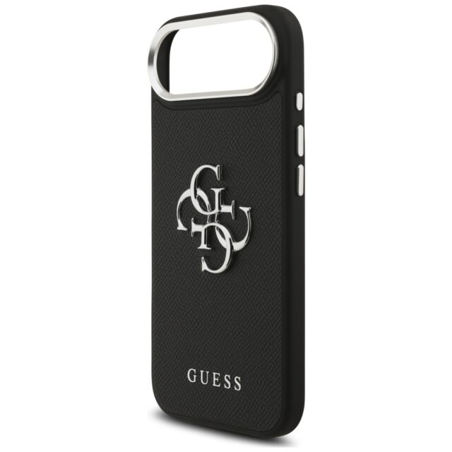 Case Guess Grained Big 4G Classic Logo for iPhone Air black - imagine 6