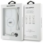 Karl Lagerfeld KLHMP16XHCKHNT iPhone 16  Pro Max 6.9" hardcase transparent Crossbody IML Karl Head M - imagine 7