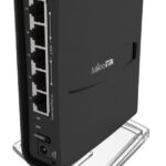 MikroTik hAP ac2 tower | WiFi Router | RBD52G-5HacD2HnD-TC, Dual Band, 5x RJ45 1000Mb/s, 1x USB