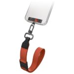 UNIQ Vista Universal phone lanyard 2in1 charcoal amber - imagine 3
