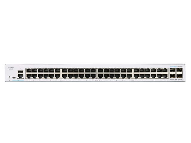 Cisco CBS250-48T-4G | Switch | 48x RJ45 1000Mb/s, 4x SFP, Rack - imagine 2